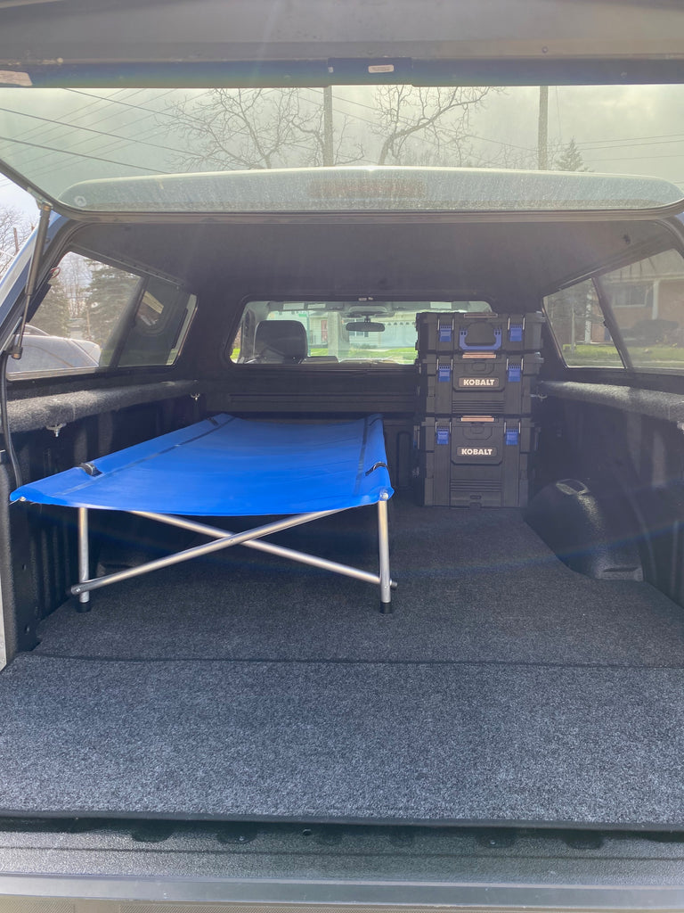 Blue Mesh Roll-a-Cot® 74