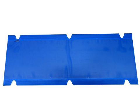 Blue Mesh Fabric fits 84" x 32" x 18" XL Roll-a-Cot® with 3 leg frames