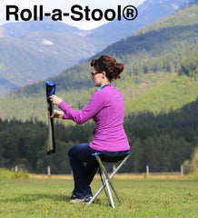 Roll-a-Stool ®,  Pack Stool ™, Jumbo Stool ™