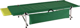 Green Polyester Longhorn Roll-a-Cot® (79"L x 32"W x 15"H) with sleeve for your air mattress