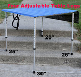 Roll-a-Table® With Adjustable Legs